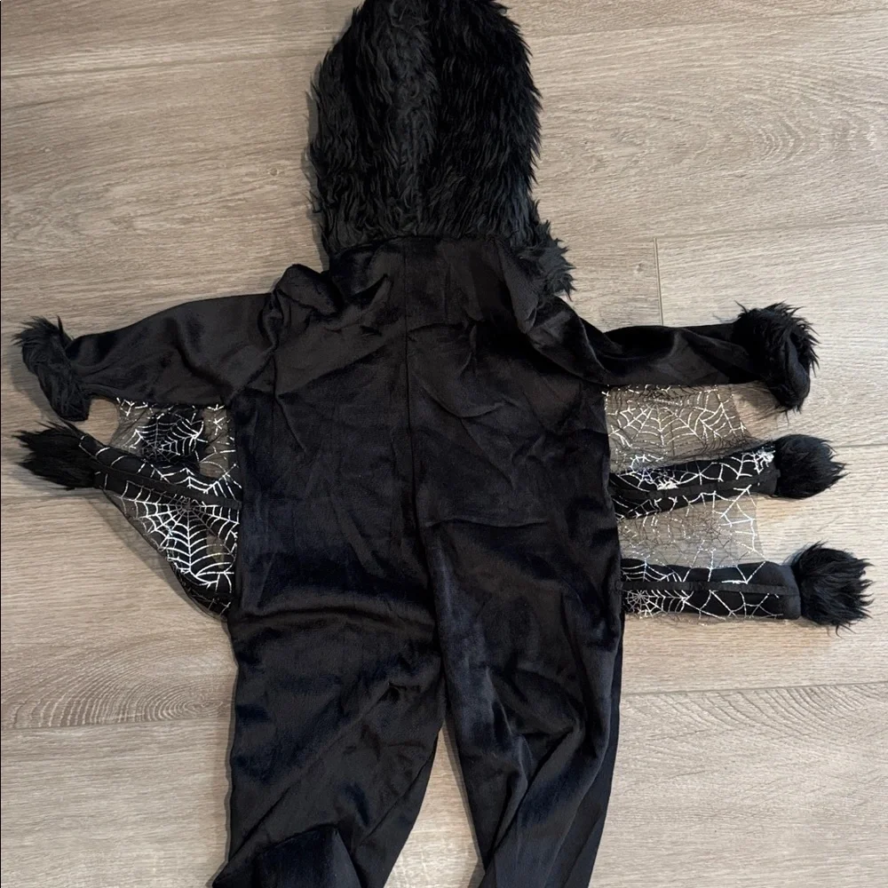 Rubie's Infant Black Furry Spider Costume 6-12 Month Halloween - Picture 8 of 9